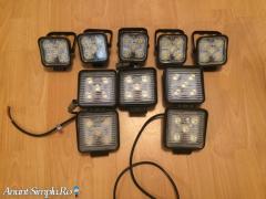 LED lampă pătrată Flood 4WD Off-road Truck Jeep SUV - Imagine 1