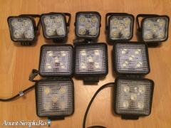 LED lampă pătrată Flood 4WD Off-road Truck Jeep SUV - Imagine 2