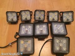 LED lampă pătrată Flood 4WD Off-road Truck Jeep SUV - Imagine 3