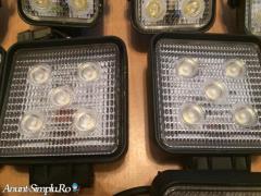 LED lampă pătrată Flood 4WD Off-road Truck Jeep SUV - Imagine 6