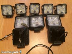 LED lampă pătrată Flood 4WD Off-road Truck Jeep SUV - Imagine 8