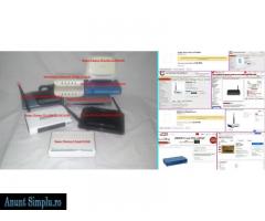 Modem Router wireless Switch Receptor satelit - Imagine 1