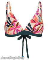 Sutien pentru plaja Nadine Tropical Floral Noppies - Imagine 3