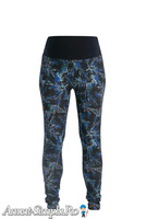 Colanti/leggings gravide cu imprimeu Queen Mum - Imagine 1