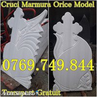 Monumente Funerare Cruci Marmura Transport Gratuit - Imagine 2