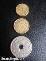 Monede 10 si 20 Euro Cent 2002 plus 5 Kroner 1990 - Imagine 2