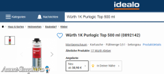 Wurth Purlogic Top 1K spuma profesionala gri de montaj - Imagine 4